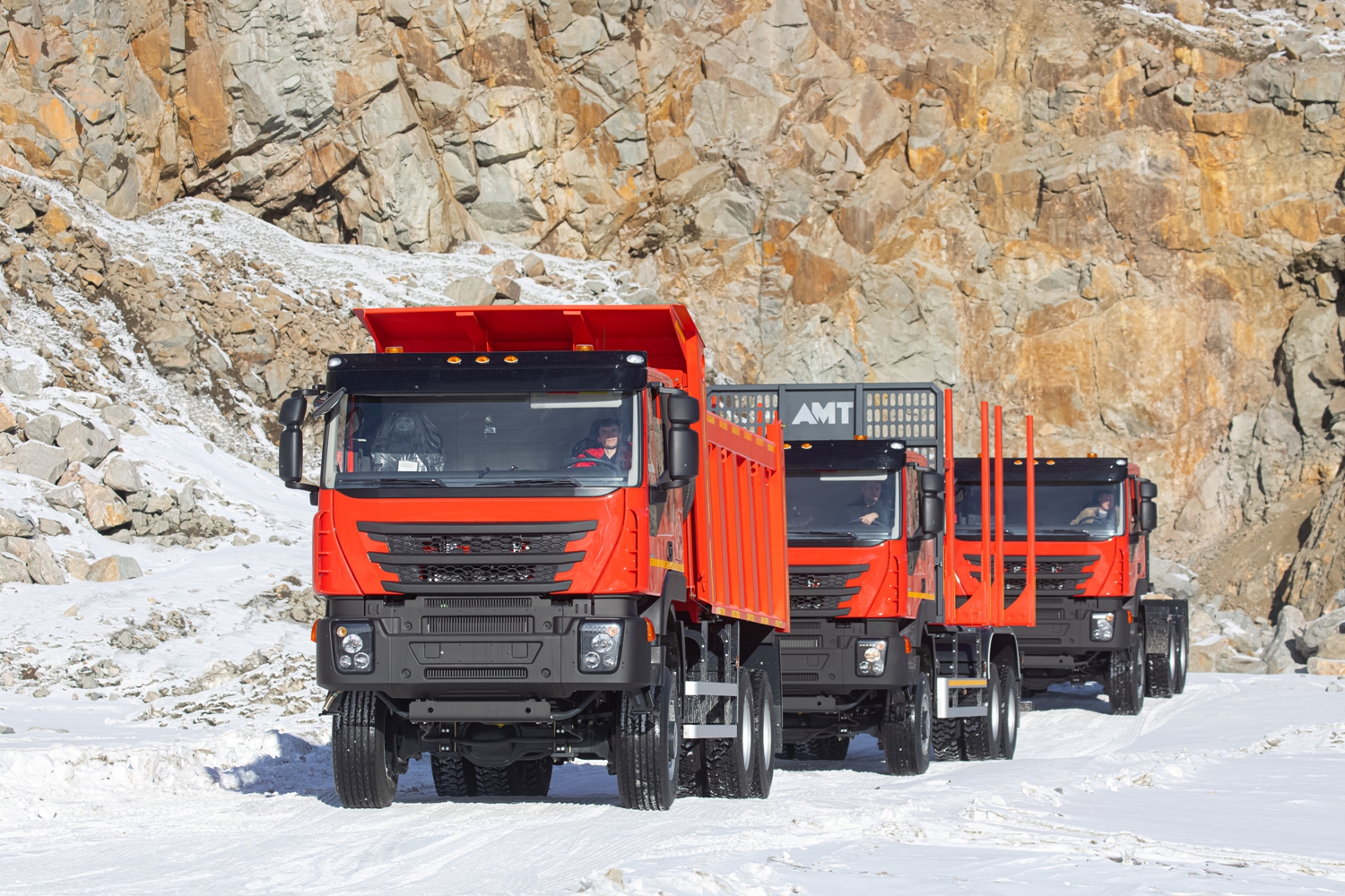 Фото с мест эксплуатации - www.iveco-amt.ru