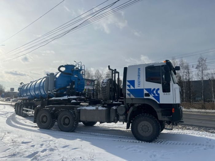 Отгрузка партии тягачей для подрядчика ПАО "Газпром"